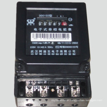 2015 New-Style Single Phase Electromechanical Meter with Black Metal Base